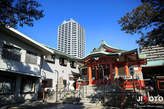 鶴見神社でのお宮参出張撮影