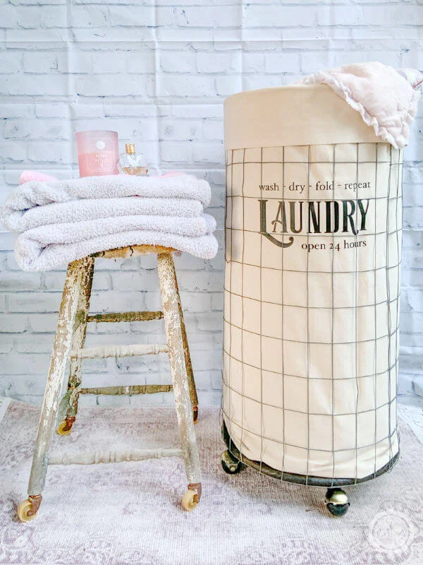 DIY laundry hamper