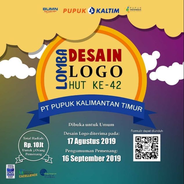  Lomba Desain Logo Gratis Nasional 2019 di Pupuk Kaltim 