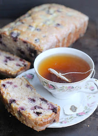 Blueberry Lemon Sour Cream Quick Bread