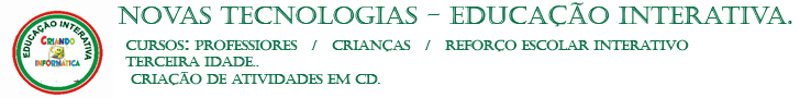 Novas Tecnologias - Educação Interativa.