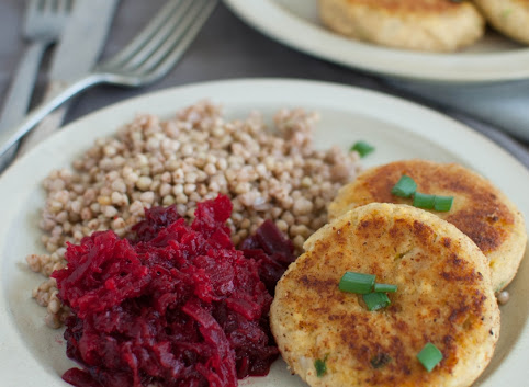 Kotlety ziemniaczane à la ruskie z tofu