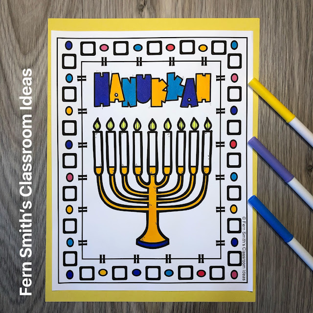 Hanukkah Coloring Pages - Hanukkah Coloring Book Fun