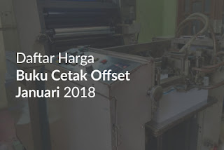 daftar harga cetak buku murah jogja