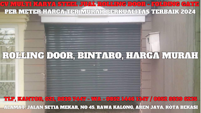 GAMBAR, DAFTAR, HARGA, ROLLING DOOR, PER METER, MURAH, BINTARO, 2024