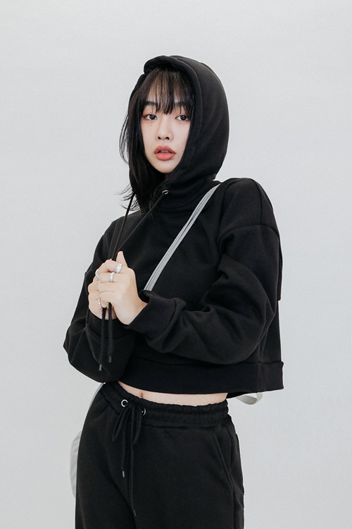 QUIETLAB Cropped Hoodie