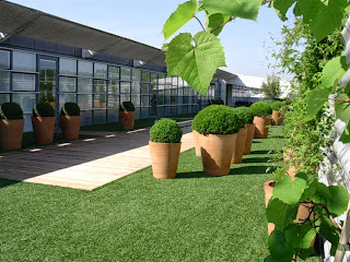 Artificial Turf on a balcony or terrace