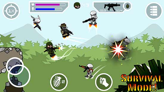 Mini Militia 2 Mod Apk Android