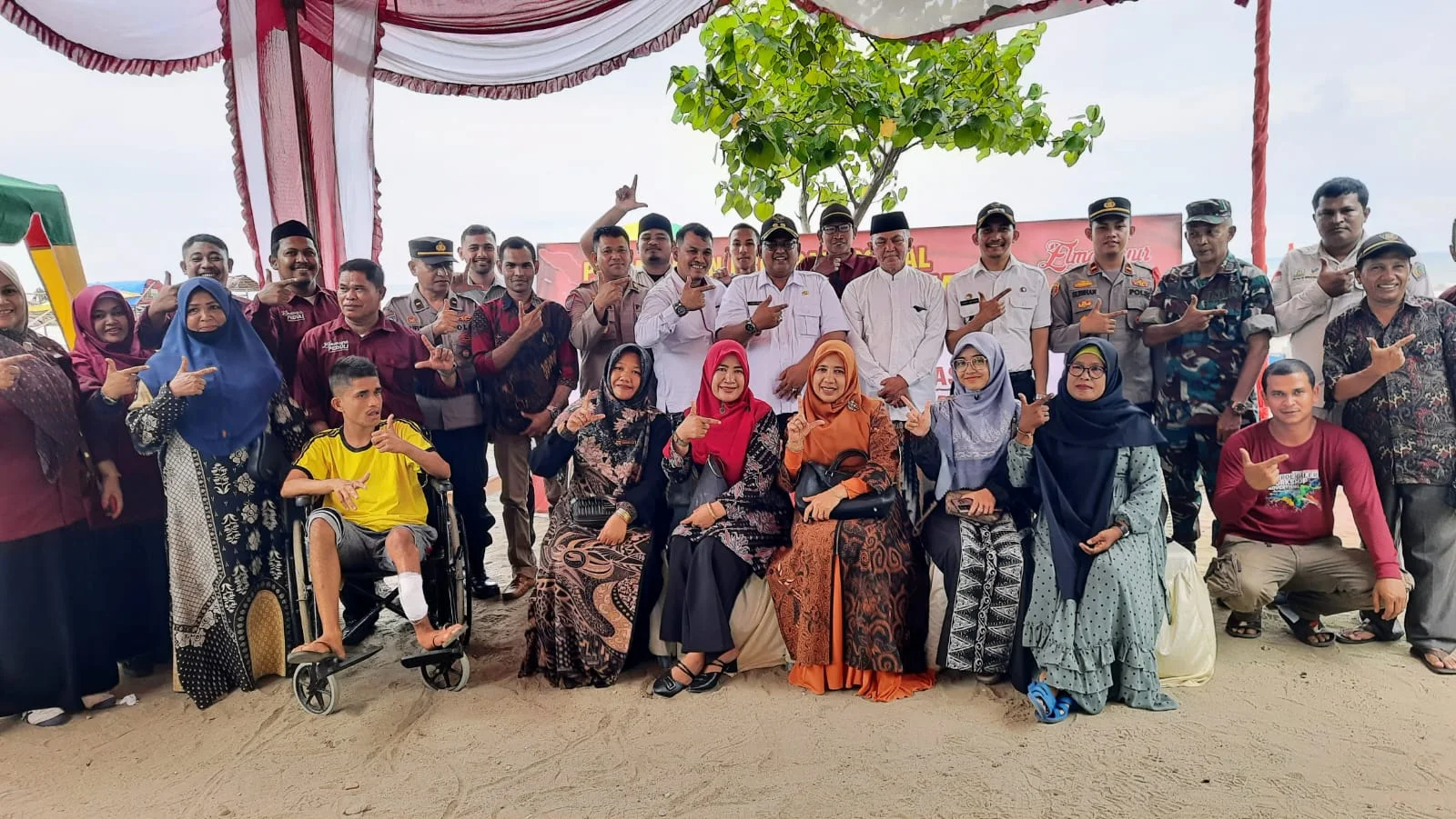 Wabup Aceh Utara Hadiri Peluncuran Program Sosial Pemberdayaan Ekonomi Lembaga Elmansyur Peduli