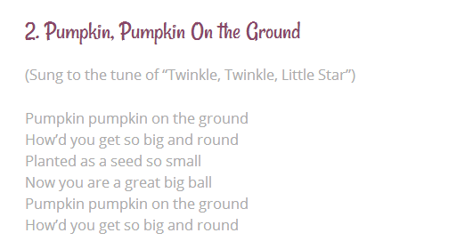  If you know the song "Twinkle, Twinkle little star", it is so easy to remember and sing this Halloween song.