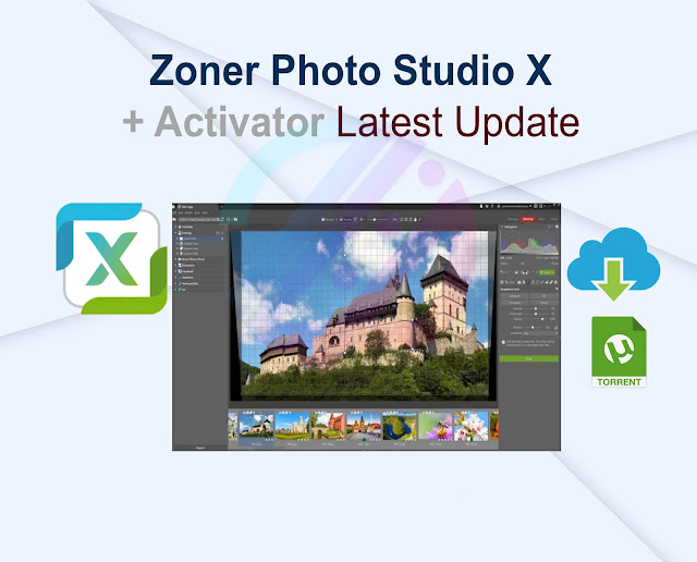 Zoner Photo Studio X 19.2403.2.533 + Activator Latest Update