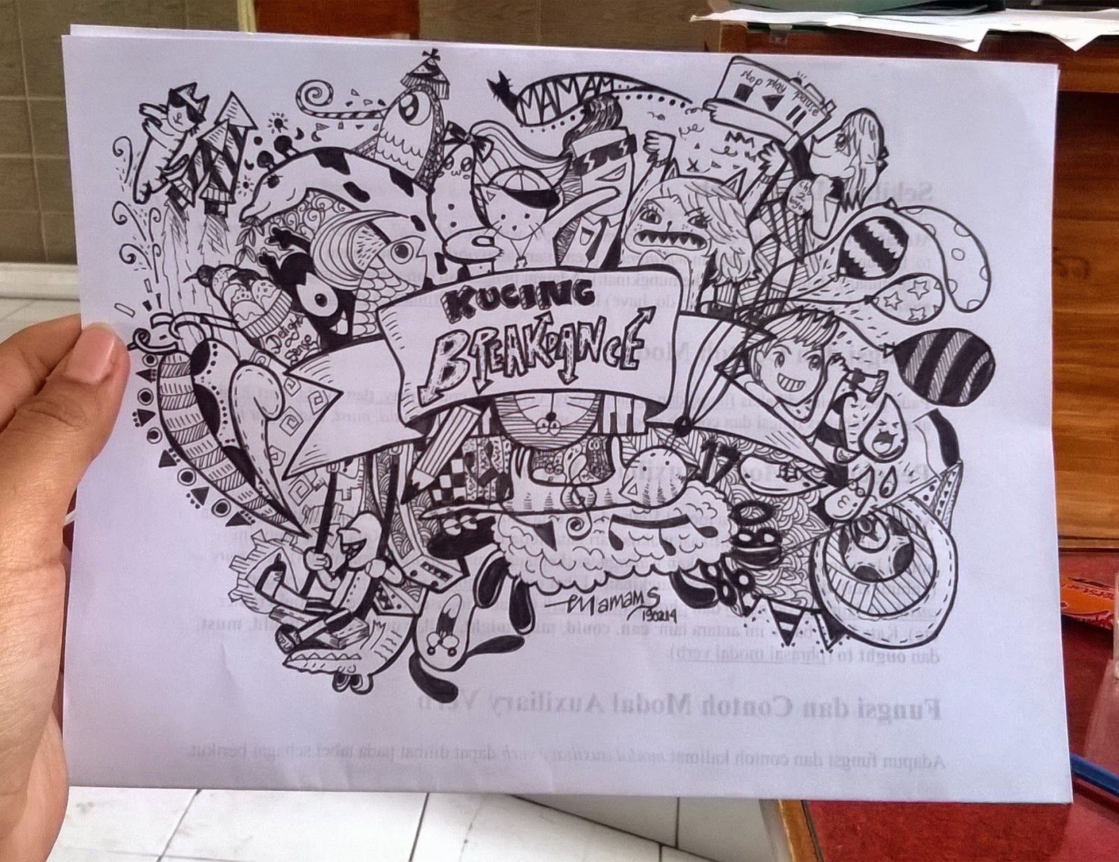 Berbagi Ilmu Contoh Doodle Sederhana