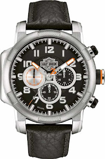 Harley Davidson Mens Chronograph Motorcycle Piston 76B172