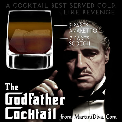 The GODFATHER COCKTAIL RECIPE with Ingredients