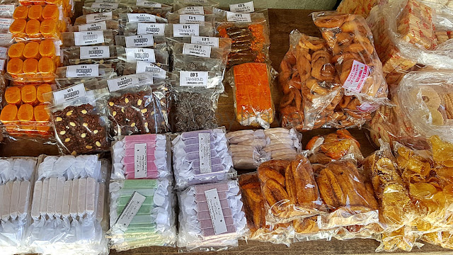 some of the delicacies on sale at the Heart Special Pasalubong in Carigara, Leyte