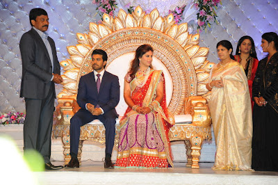 Ram Charan Wedding Reception Stills film pics