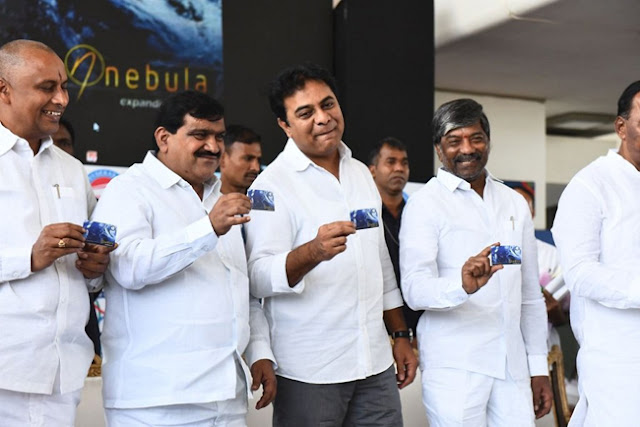 Minister KTR , Launched , Tea Savari Smart Card , Tsavari App , Smart Card For Hyderabad Metro ,Telangana