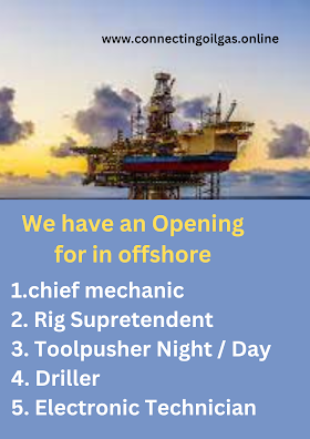 We have an Opening for in offshore