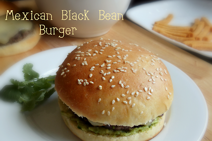 black bean burger mexican