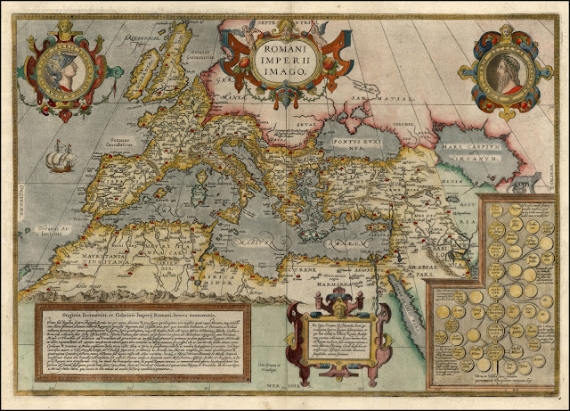 Abraham Ortelius, inventor of the atlas 448 years ago.