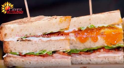 Club sandwich ricetta Fulvio Marino