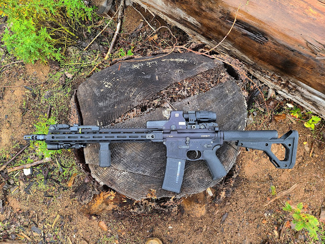 Riton Optics X1 Tactix Mag3 Magnifier installed on ar15