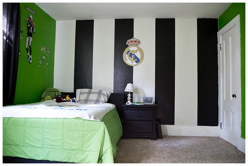 Rachelle Chase Blog: My Boys Soccer Bedroom ~ Before and After
