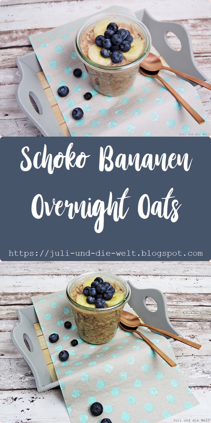 Schoko Bananen Overnight Oats