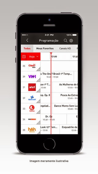   ASSINANTES HD DA CLARO TV AGORA TEM APLICATIVO PARA ANDROID E IOS 23-04-2015