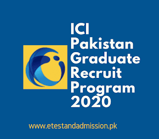 ICI Pakistan Graduate Recruit Program 2020