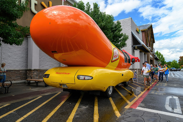 Wienermobile in Waynesville, NC