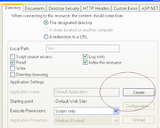 Create Virtual Directory