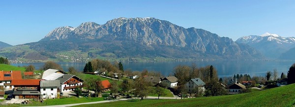 autriche salzkammergut attersee randonnée unternach