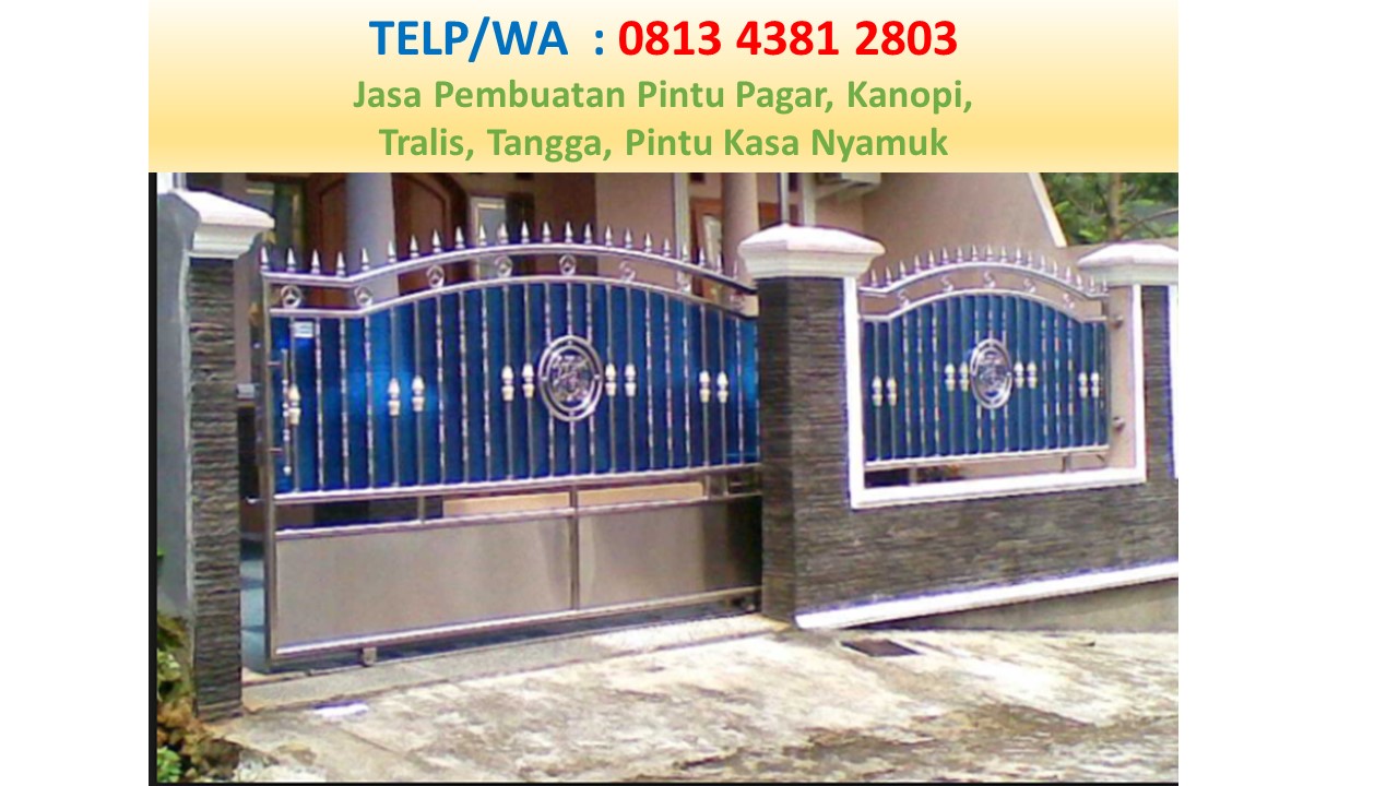 Spesialis Modifikasi Kontainer Canopy Pagar Call WA 0813 4381