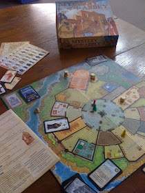 Mystery of the Abbey game in play