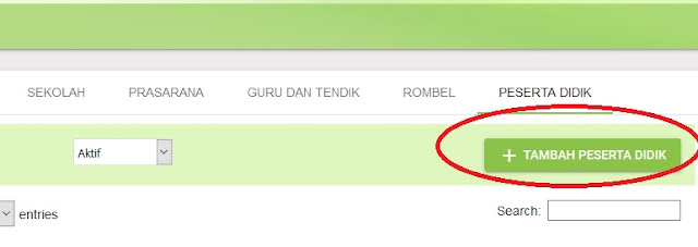 Cara Menambah Peserta Didik Baru Pada Aplikasi Dapodik Versi 2019