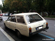 peugeot 504 break, graz. die von pininfarina designte mittelklasse limousine .