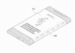 Samsung three-sided display smartphone