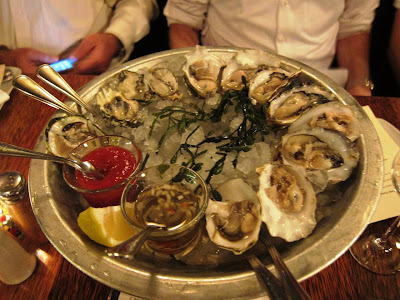 Oysters at Willi's Seafood and Raw Bar Healdsburg