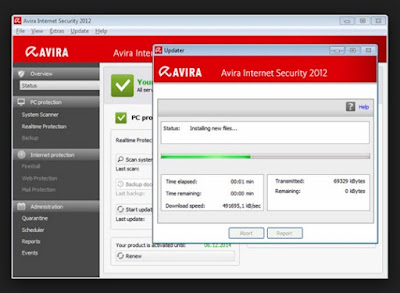 mengupdate antivirus