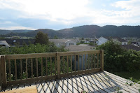 view from the back deck 