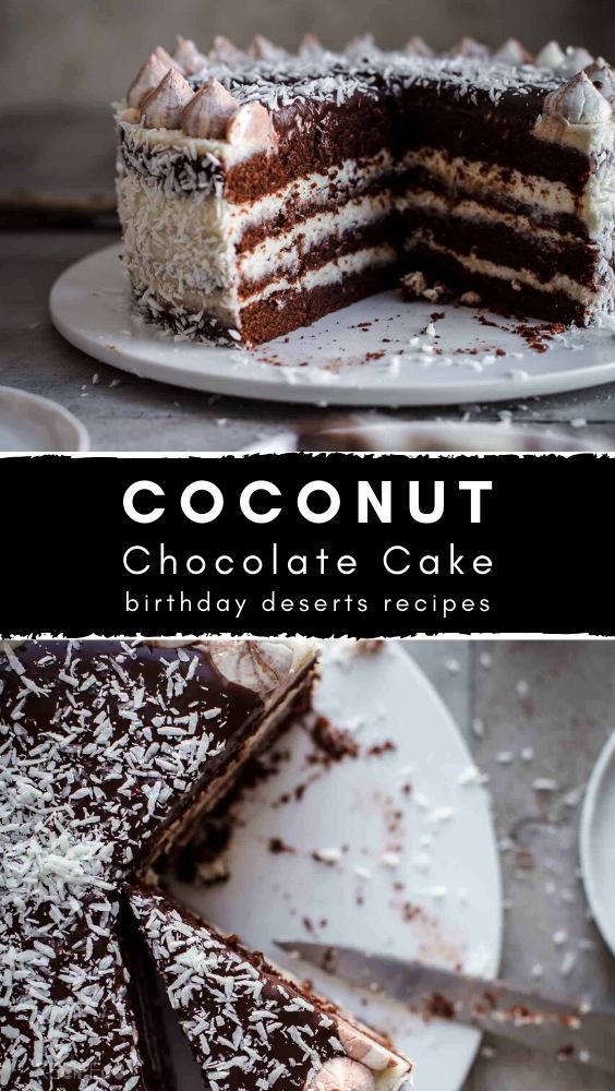 Coconut Chocolate Cake