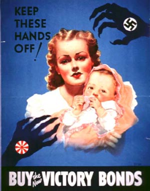 Femininity In Propaganda Keep These Hands Off By Gordon K Odell