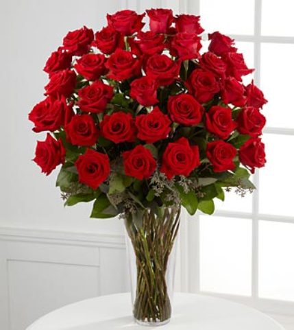 Gambar Buket Bunga Mawar Merah Cantik_Beautiful Red Roses Bouquet_Karangan Bunga Mawar Merah Cantik Romantis untuk Pacar Pengantin atau Kekasih