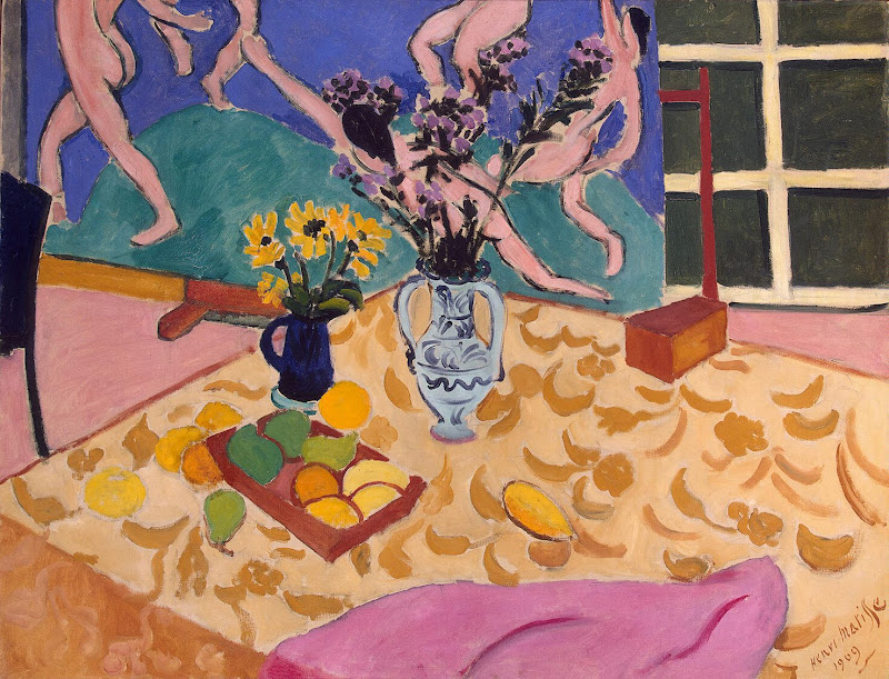 Still Life with The Dance by Henri Matisse - Still Life Paintings from Hermitage Museum