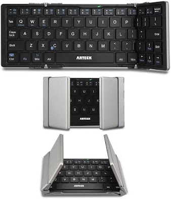 Arteck Portable Mini Foldable Wireless Keyboard
