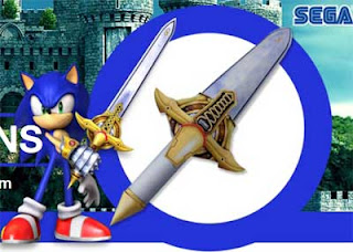 Sonic Sword Papercraft