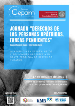 Jornada "Derechos de las personas apátridas. Una tarea pendiente"