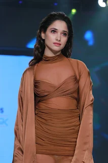 Actress Tamanna Bhatia Ramp Walk at Bombay Times Fashion Week 2020