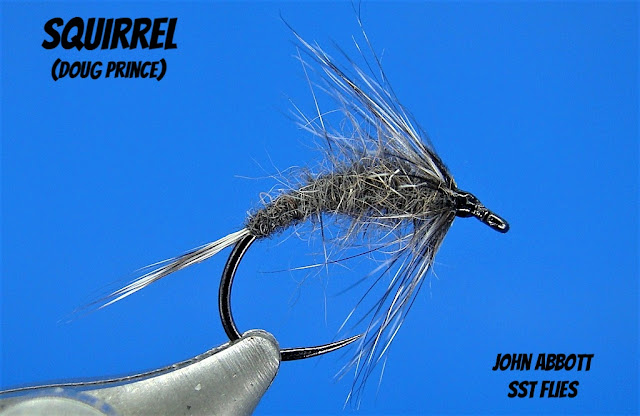 Doug Prince, Prince nymph, squirrel dubbing, grizzly hackle, guard hair,, Doug Prince fly patterns